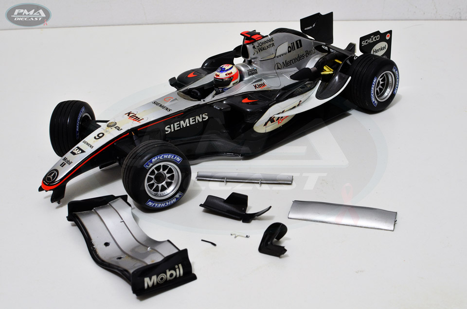 KIMI RAIKKONEN 2005 MCLAREN MP4-20 1:18